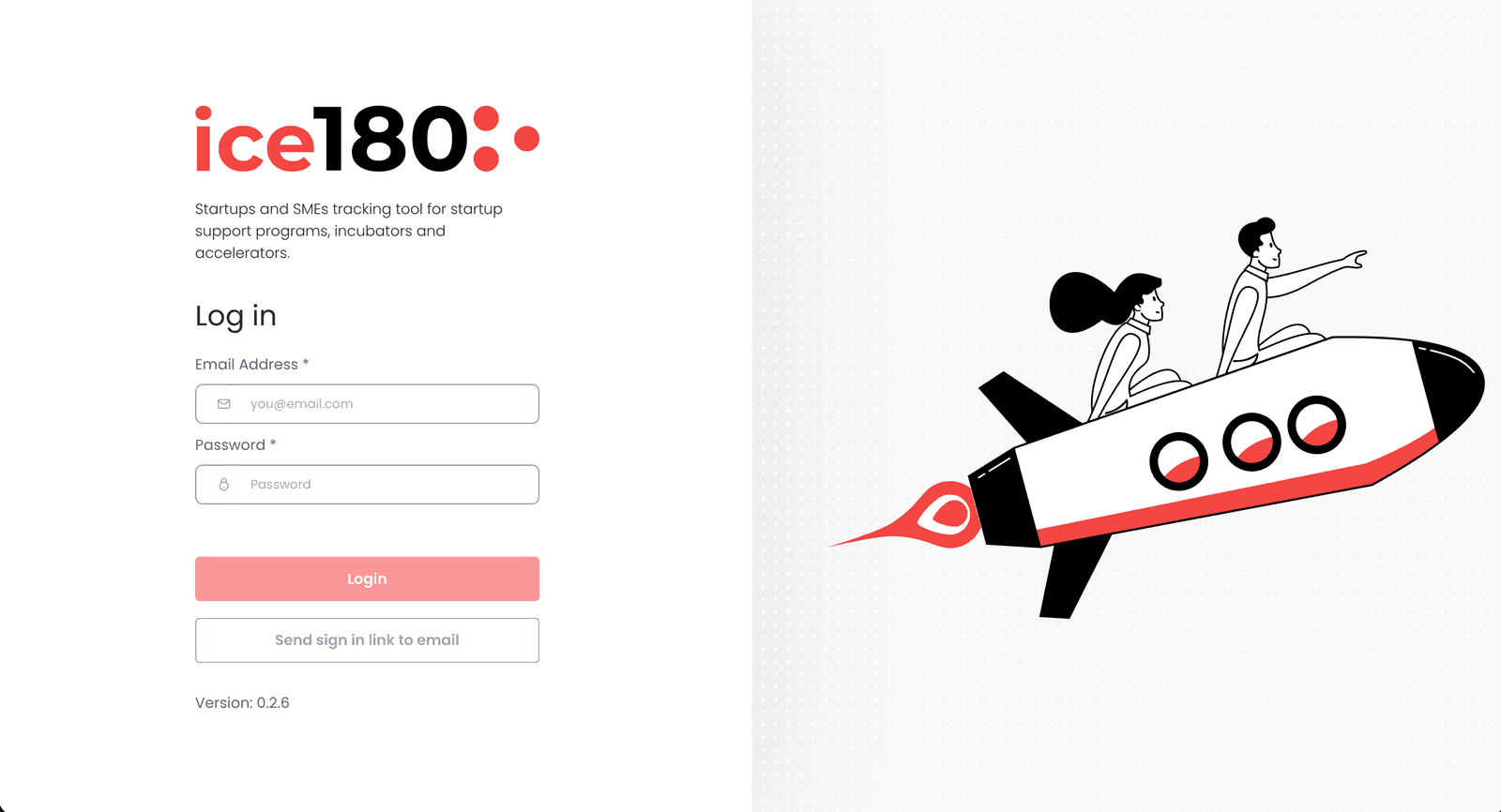 ice180, a startups and SMEs tracking tool for startup support programs, incubators and accelerators