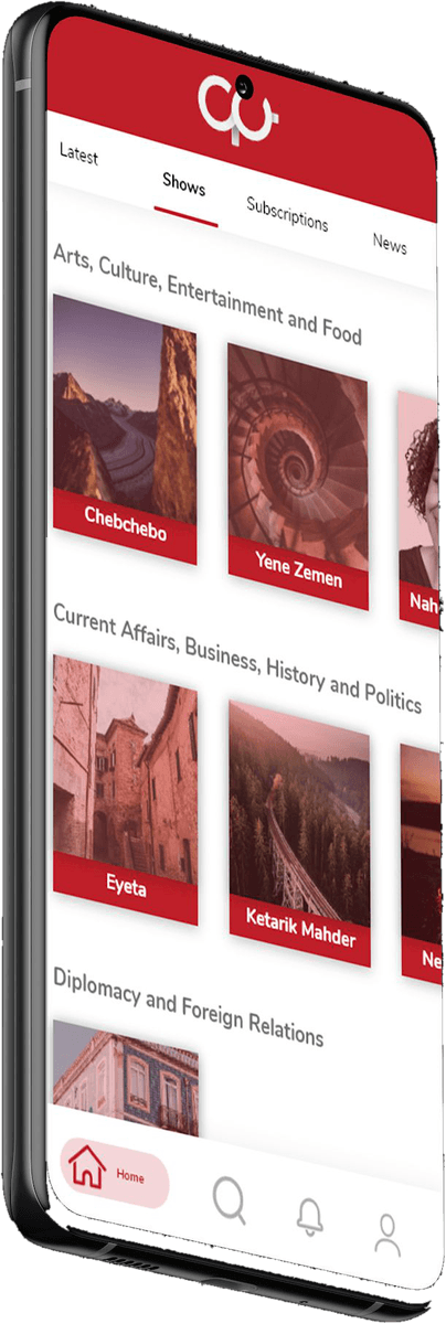 Nahoo Stream, Nahoo Television's app for live streaming, shows and subscriptions